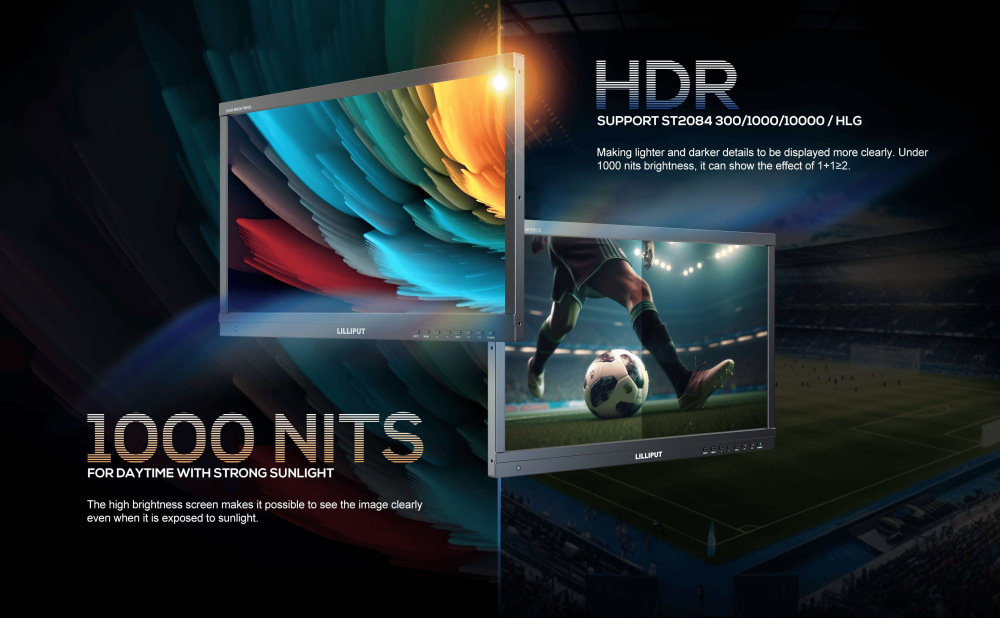 HDR ST 2084 и монитор с пиковой яркостью 1000 нит